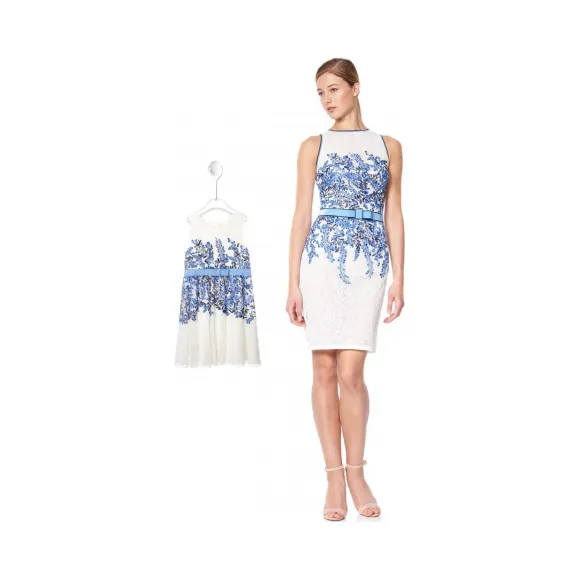  亲子装“唯美蓝色藤花”系列 KASF16121MX-ASF16121MH