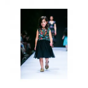  丛林绣花连衣裙 KAUC16449M