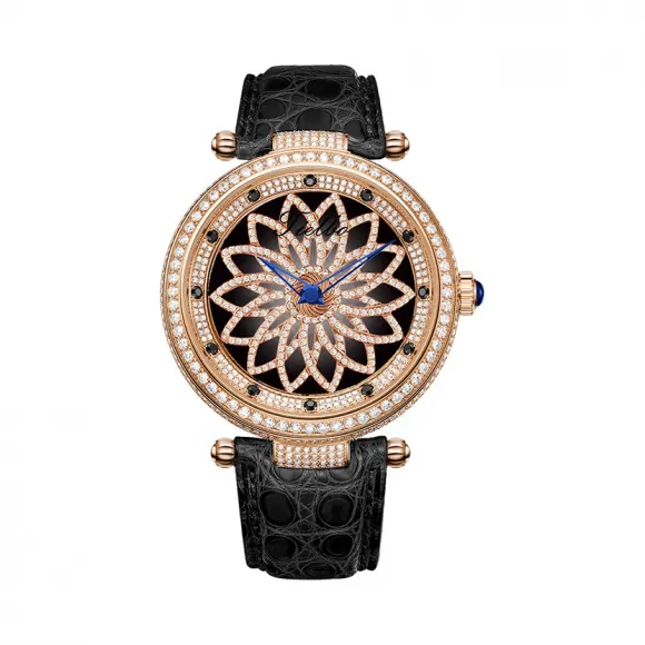 天舶/Tielbo 转运系列 316L精钢材质，电镀玫金色 45.0mm*12.5mm T127M-P-R3