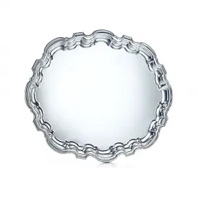 蒂芙尼/Tiffany 纯银 Chippendale 椭圆形托盘。 10077656 