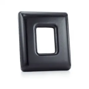 蒂芙尼/Tiffany Elsa Peretti® 黑色皮革 Bombe 镜框，中号。 26917417 