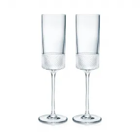 蒂芙尼/Tiffany Diamond Point 系列水晶玻璃笛形香槟对杯 60561966 | 