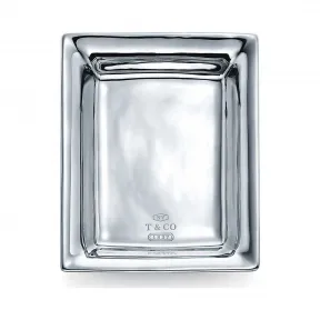 蒂芙尼/Tiffany 手绘银色陶瓷托盘。