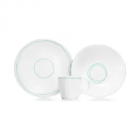 Tiffany Blue 蒂芙尼蓝色™饰边骨瓷餐具三件套  62203919