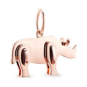 Tiffany Save the Wild 系列 18K 玫瑰金迷你犀牛吊饰  62867108