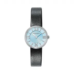 蒂芙尼/Tiffany Atlas® 系列 2-Hand 24 毫米不锈钢镶钻女士腕表 62867442