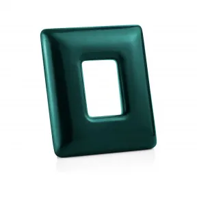 蒂芙尼/Tiffany Elsa Peretti® 绿色皮革 Bombe 镜框，中号。 63023523 