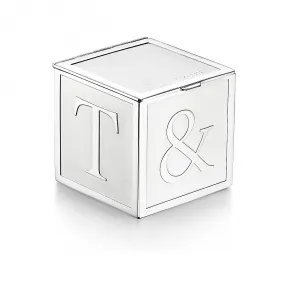 蒂芙尼/Tiffany 925 纯银熊和方块纪念品盒 63981982