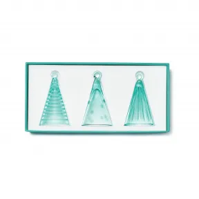 蒂芙尼/Tiffany Tiffany Blue® 水晶玻璃树饰，三件套 69343902 