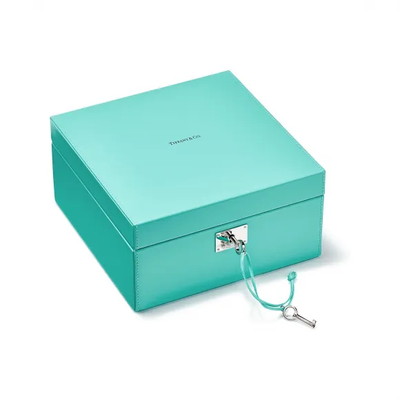 蒂芙尼/Tiffany Tiffany Blue® 皮革小号首饰盒 70150786