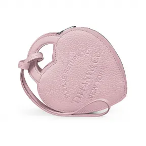 蒂芙尼/Tiffany Tiffany™ 系列水晶粉色皮革零钱包