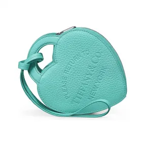 蒂芙尼/Tiffany Tiffany™ 系列 Tiffany Blue® 蒂芙尼蓝色皮革零钱包