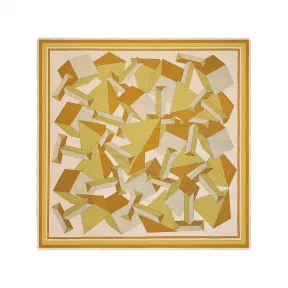 蒂芙尼/Tiffany Tiffany T Giant T 黃水晶黃色羊絨和絲絨披肩 72020715 