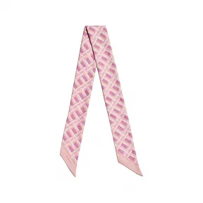 蒂芙尼/Tiffany Tiffany T 系列水晶粉色真丝 True 缎带围巾