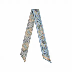 蒂芙尼/Tiffany Tiffany Blue® 真丝蒂芙尼奥杜邦羽毛丝带围巾 72021045 