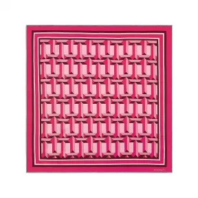 蒂芙尼/Tiffany Tiffany T True 樱桃色真丝方形围巾 72912845 