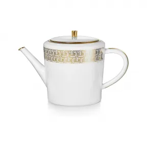 蒂芙尼/Tiffany 手绘金边金色 T True 茶壶 73475813