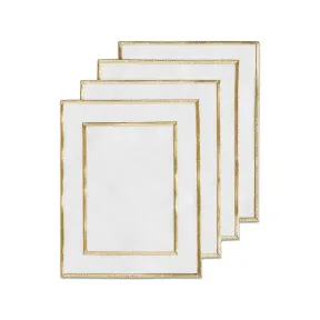 蒂芙尼/Tiffany Home Essentials 亚麻刺绣鸡尾酒餐巾 73698138