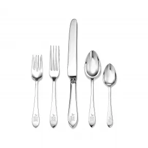 蒂芙尼/Tiffany 925 纯银 Crest 五件套餐具套装 73914876