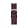 天梭/Tissot 棕色 压纹牛皮 表带 T852.046.838