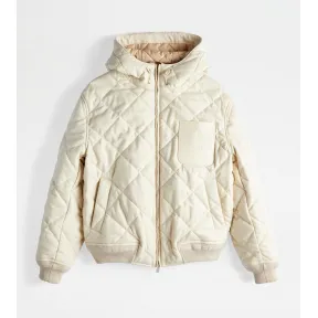 托德斯/Tod's 男人 米黄色 Tod’s夹棉飞行员夹克 X1M21450030UKXC004