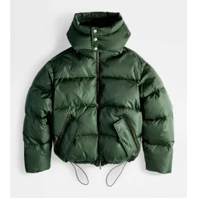 托德斯/Tod's 男人 绿色 连帽羽绒夹克 X1M32450410UIUV801