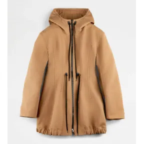 托德斯/Tod's 女人 棕色 棉质派克大衣 X1W1547018EVRAS013