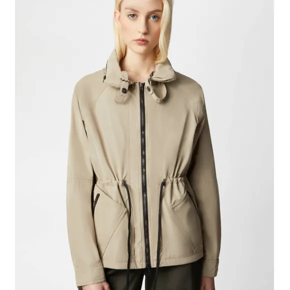 托德斯/Tod's Woman 米黃色 短版派克大衣 X1W15480040SAJ36C008