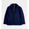 托德斯/Tod's 男人 蓝色 针织面料西装外套 X2M74493060WKXU808