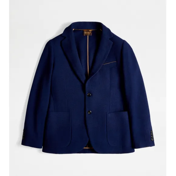托德斯/Tod's 男人 蓝色 针织面料西装外套 X2M74493060WKXU808