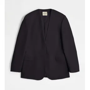 托德斯/Tod's 女人 黑色 羊毛西装外套 X2W7448303EVRMB999