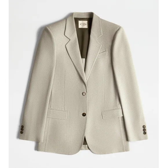 托德斯/Tod's Woman 베이지 블레이저 X2W7448304EWCX56C404