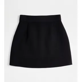 托德斯/Tod's 女人 黑色 迷你半裙 X4W9047503ESKFB999