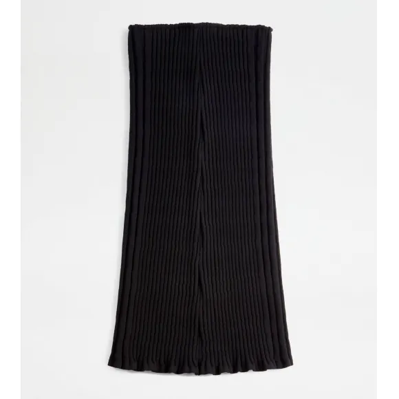 托德斯/Tod's 女人 黑色 针织半裙 X4W9447502EVRSB999