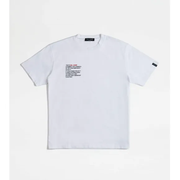 托德斯/Tod's 男人 白色 No_Code T恤 X5MB244N720UHCB001