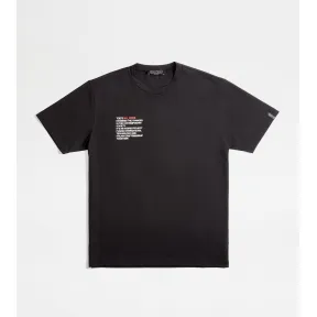 托德斯/Tod's 男人 黑色 No_Code T恤 X5MB244N720UHCB999