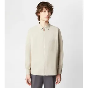 托德斯/Tod's Man 米黃色 拉鏈恤衫外套 X6MA1486080VCJXZC007