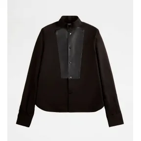 托德斯/Tod's 女人 黑色 棉质衬衫 X6WA1496060WDAB999