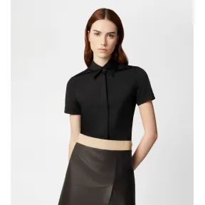 托德斯/Tod's Woman BLACK Shirt in Jersey X6WA248604EWEF56B999