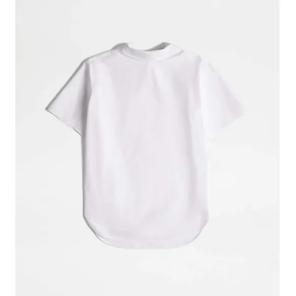 托德斯/Tod's Camisa en Algodón BLANCO Mujer X6WA248614EHQL48B001