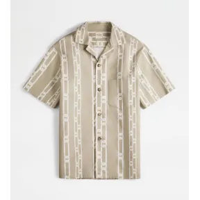 托德斯/Tod's Camisa en Algodón BICOLOR Mujer X6WA248616EWFY580PF1