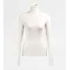 托德斯/Tod's 女人 白色 棉质针织面料高领毛衣 X8WC1498080OLJB001