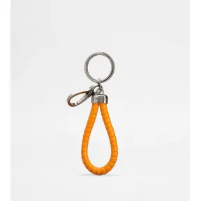 托德斯/Tod's 男人 橙色 皮革钥匙扣 XAMBRVG01L0WVIG800