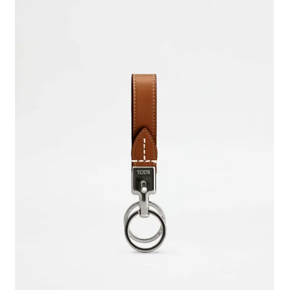 托德斯/Tod's Man BROWN Leather Key Holder XAMIMPGC200QNTPZS410