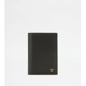 托德斯/Tod's 男人 棕色 牛皮护照包 XAMTSIDF200VIBS810