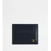 托德斯/Tod's 男人 蓝色 皮革信用卡包 XAMTSIF0200QIDU820