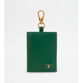 托德斯/Tod's 男人 绿色 牛皮信用卡包 XAMTSIF6100QNTV418