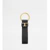 托德斯/Tod's 男人 黑色 皮革钥匙扣 XAMTSIGA200RLOB999