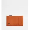 托德斯/Tod's Tarjetero en Piel NARANJA Hombre XAMTSYF8300RIAPZG844