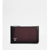 托德斯/Tod's Man 酒紅色 皮革卡片套 XAMTSYF8300SNQPZR802